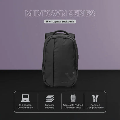 Volkano Midtown 15.6" Laptop Backpack