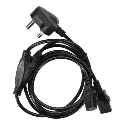 Volkano Presto Series Double 3-Pin IEC Power Cable