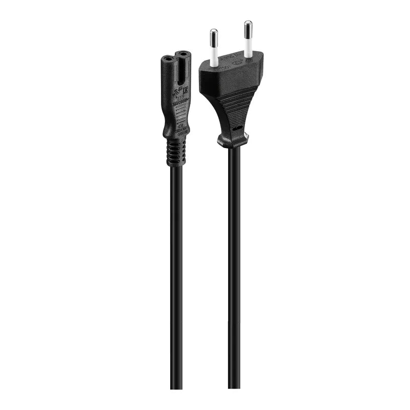 Volkano Presto Series Power Cable 2-Pin Figure 8 to Type-C Euro