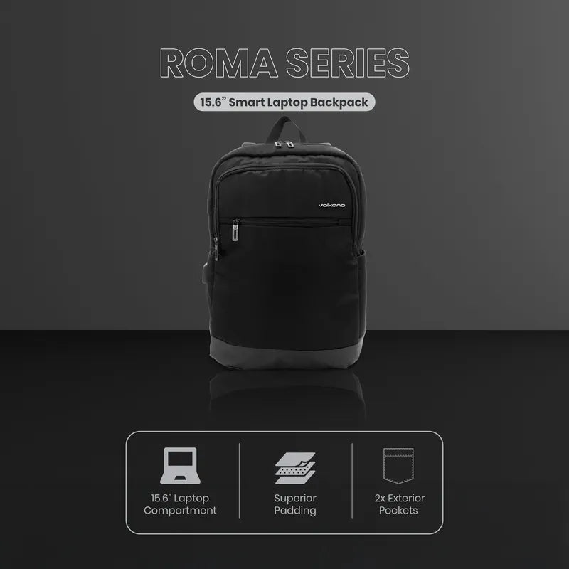 Volkano Roma 15.6" Smart Laptop Backpack