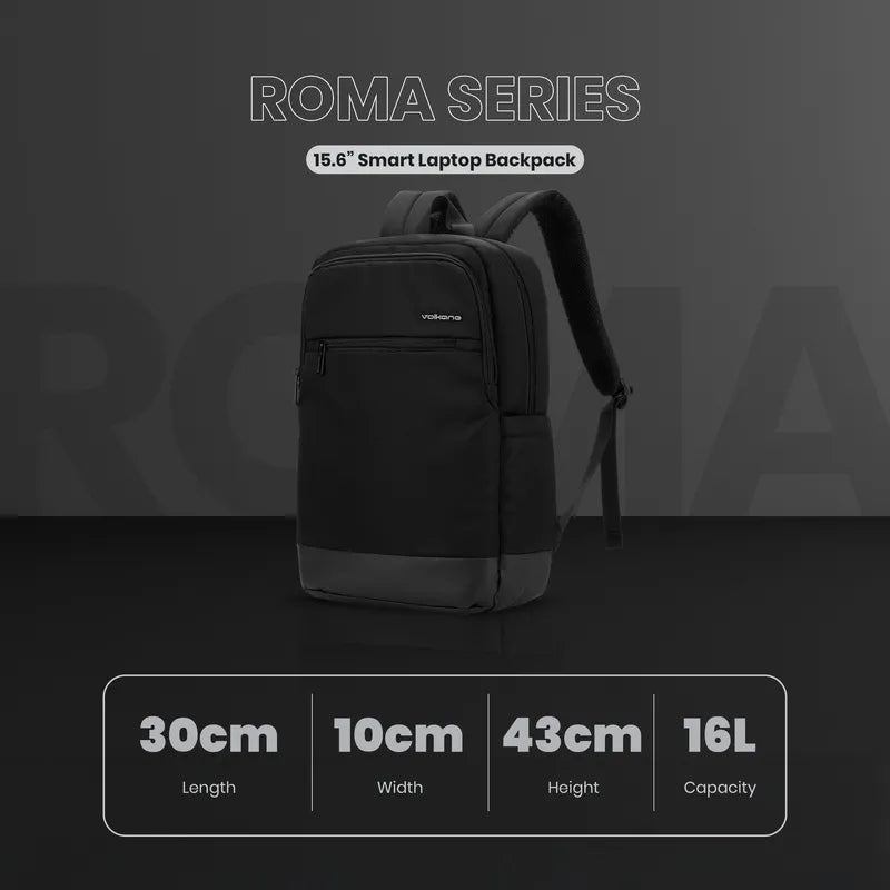 Volkano Roma 15.6" Smart Laptop Backpack