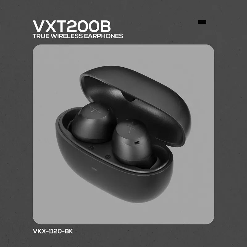 VolkanoX VXT200B True Wireless Earphones with Hybrid Active Noise Cancelling
