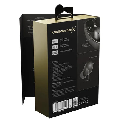 VolkanoX VXT200B True Wireless Earphones with Hybrid Active Noise Cancelling