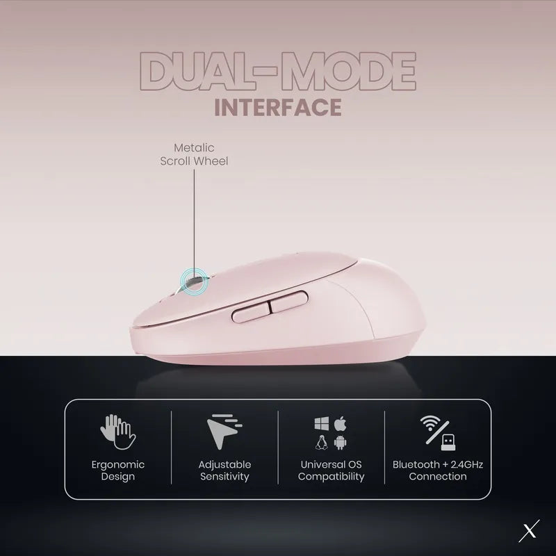 VolkanoX Crater Bluetooth Wireless Mouse