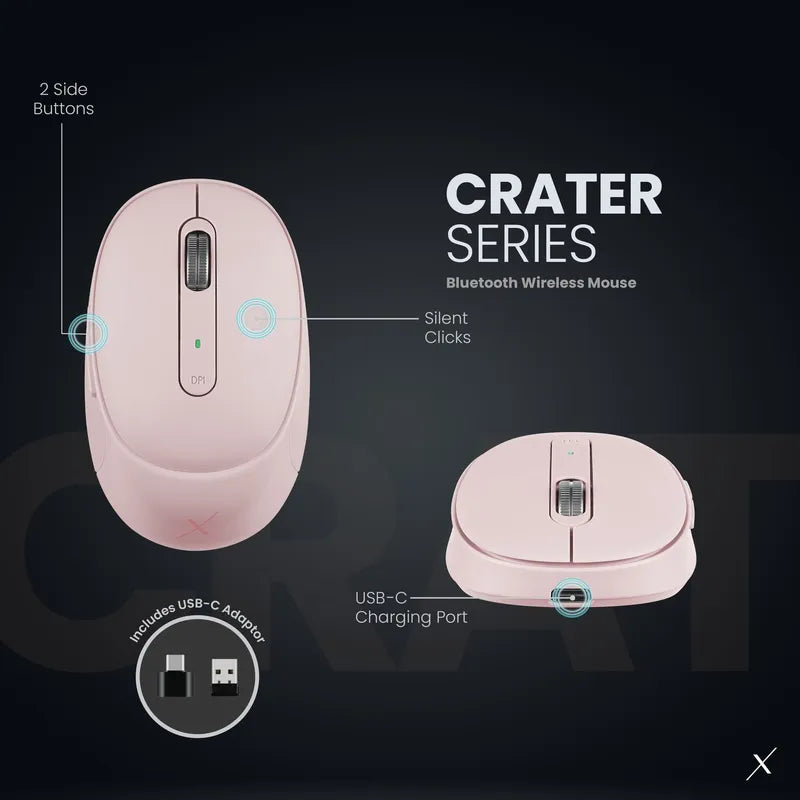VolkanoX Crater Bluetooth Wireless Mouse