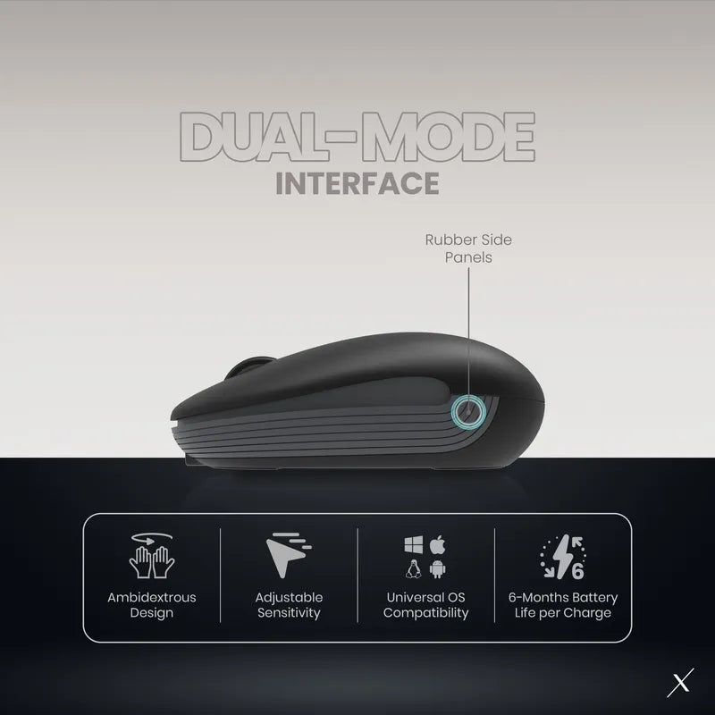 VolkanoX Asher Bluetooth Wireless Mouse