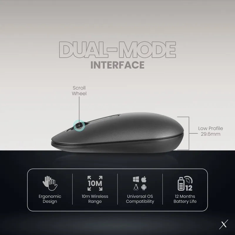 VolkanoX Lava Bluetooth Wireless Mouse