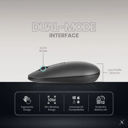 VolkanoX Lava Bluetooth Wireless Mouse