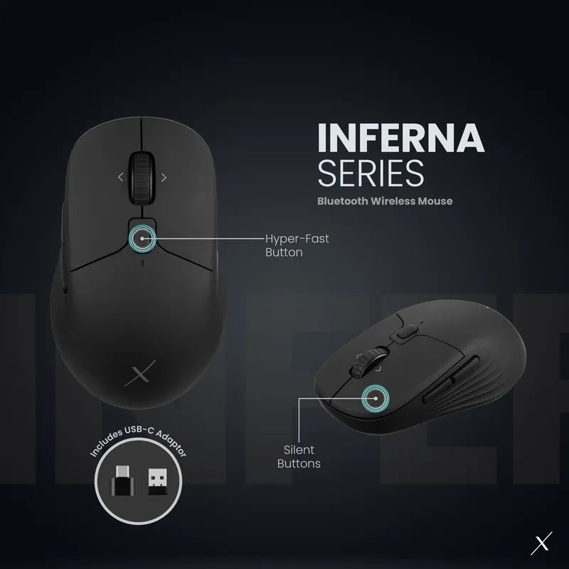 VolkanoX Inferna Bluetooth Wireless Mouse