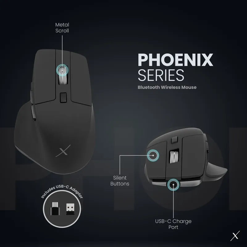 VolkanoX Phoenix Bluetooth Wireless Mouse