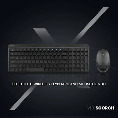 VolkanoX Scorch Bluetooth Wireless Keyboard and Mouse Combo