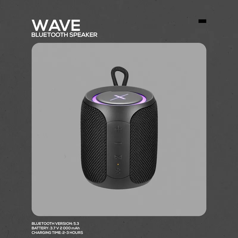 VolkanoX Wave IPX66 Bluetooth Speaker