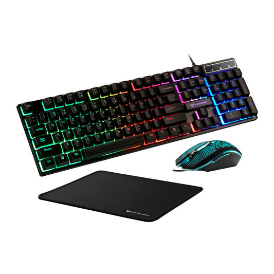 VX Gaming Artemis Series 3-in-1 Keyboard, Mouse and Mousepad Combo