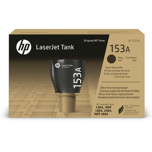 HP 153A Black Original Toner Reload Kit - W1530A