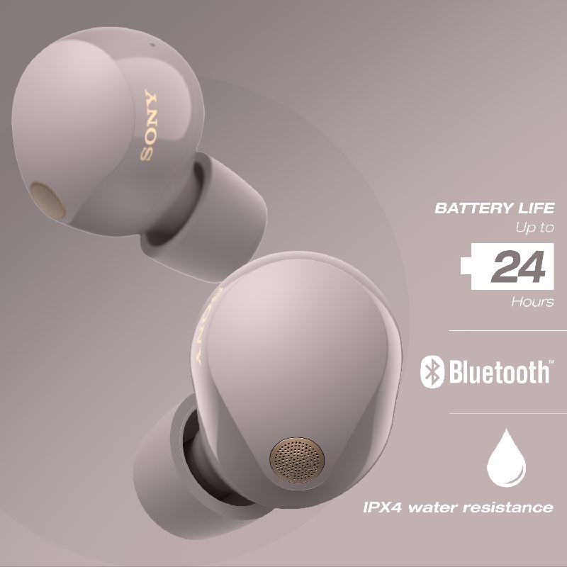 Sony WF-1000XM5 Wireless Noise-Canceling Earphones