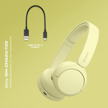 Sony WH-CH520 Bluetooth On-Ear Headphones