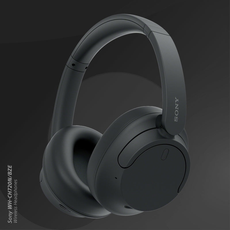 Sony WH-CH720 Wireless Noise-Canceling Over-Ear Headphones