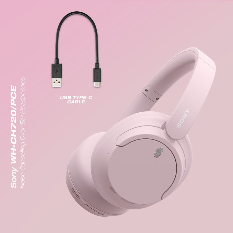 Sony WH-CH720 Wireless Noise-Canceling Over-Ear Headphones
