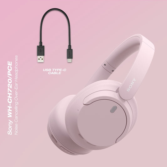 Sony WH-CH720 Wireless Noise-Canceling Over-Ear Headphones