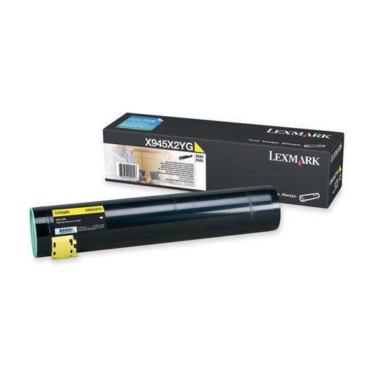 Lexmark X940e toner yellow - Genuine Lexmark X945X2YG Original Toner cartridge