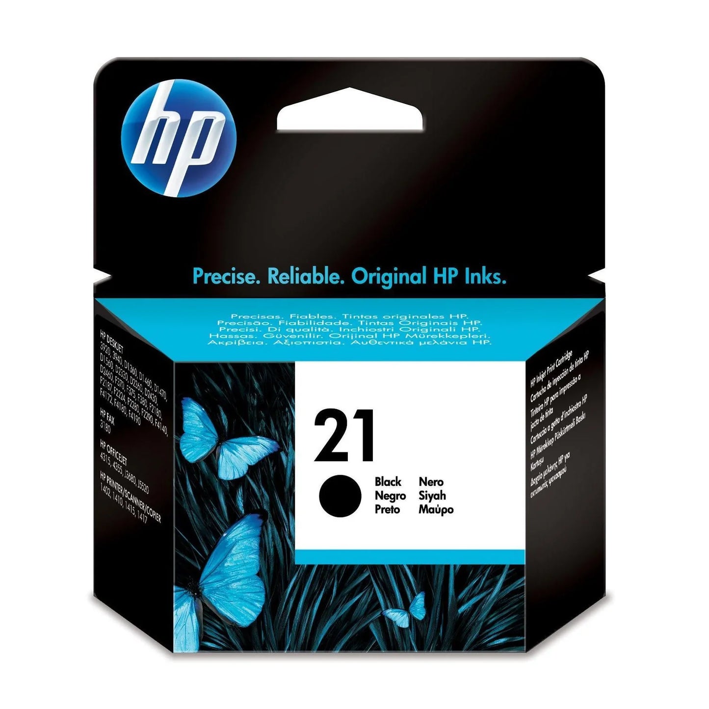 HP 21 Black Original Ink - C9351AE