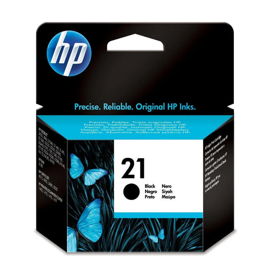 HP 21 Black Original Ink - C9351AE
