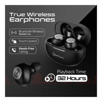 Amplify Zodiac 3 True Wireless Earbuds with Charging Case