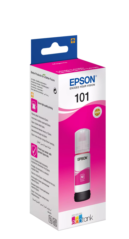 Epson 101 EcoTank Magenta Original Ink - T03V34A