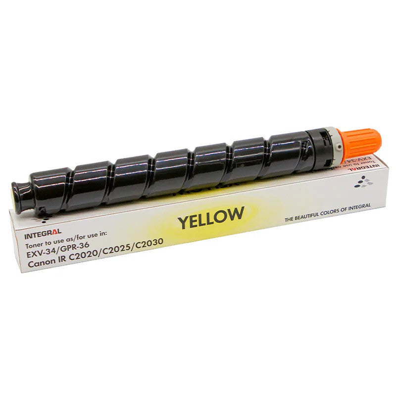 Canon C-EXV 34 Yellow Compatible Toner - CEXV34Y