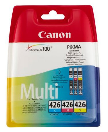 Canon 426 CMYK Original Ink Multipack - CLI-426MP