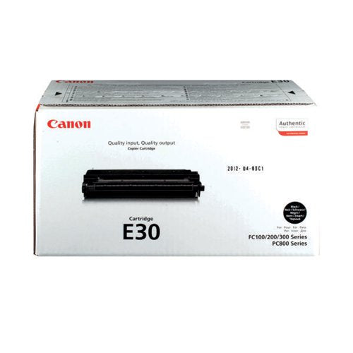 Canon E-30 toner black - Genuine Canon E30 Original Toner cartridge