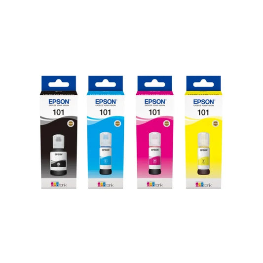 Epson 101 CMYK Original Ink Bottle Multipack - E101MP
