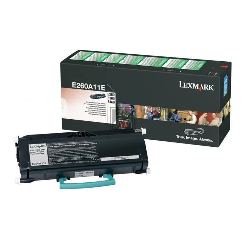 E260A11E Lexmark Toner Cartridge - Genuine Lexmark E260A11E Original Toner cartridge
