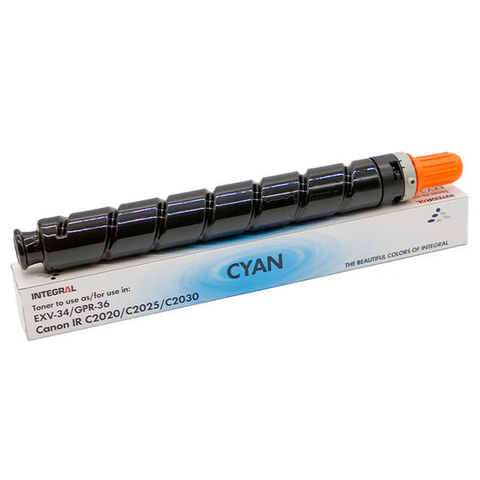 Canon C-EXV 34 Cyan Compatible Toner - CEXV34C