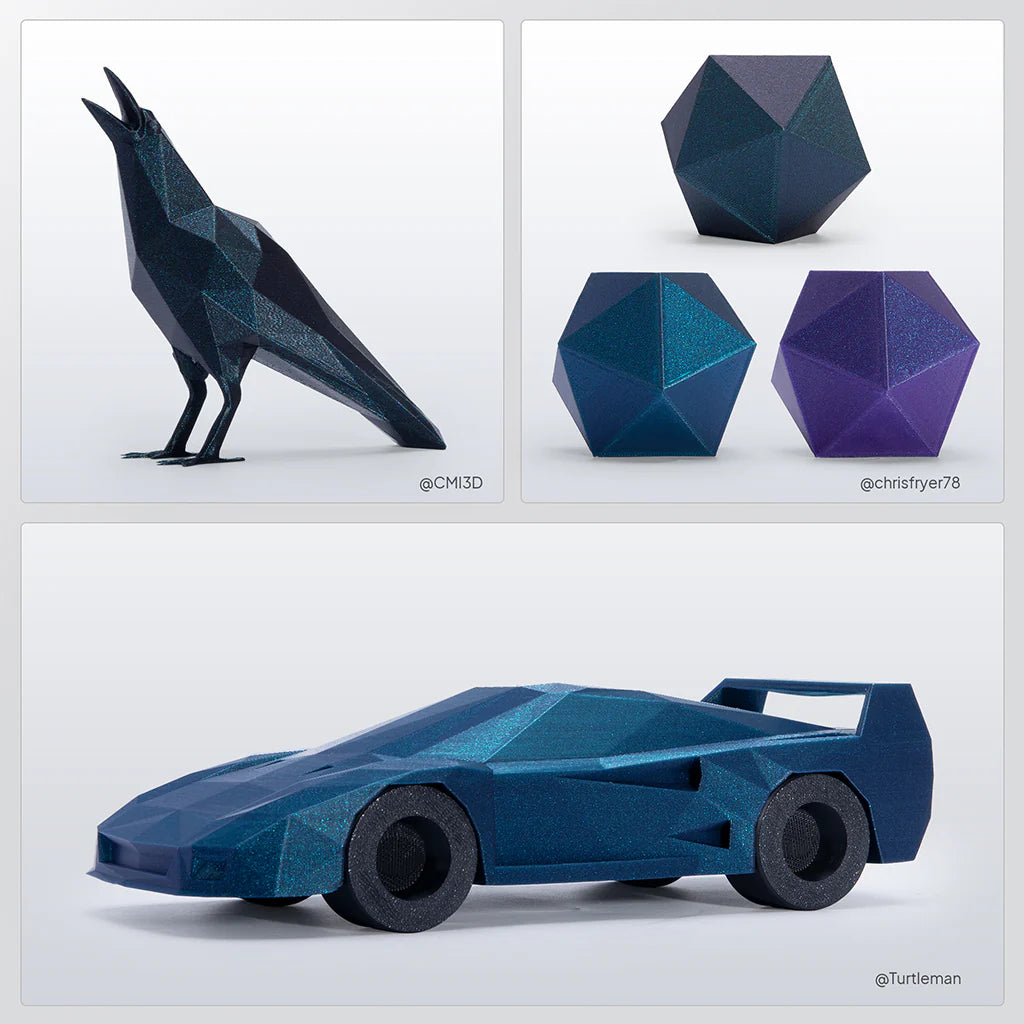 ELEGOO PLA Galaxy Filament 1.75mm / 1KG with Plastic Spool