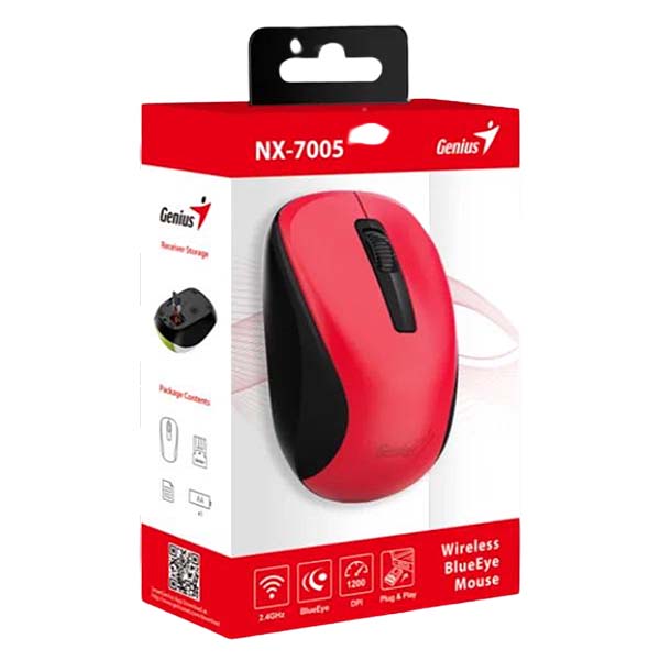 Genius MM USB OP NX-7005 Red
