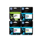 HP 953XL Black 953 Cyan Magenta Yellow Original High Yield Ink Cartridge Multipack - H953XL/953SMP