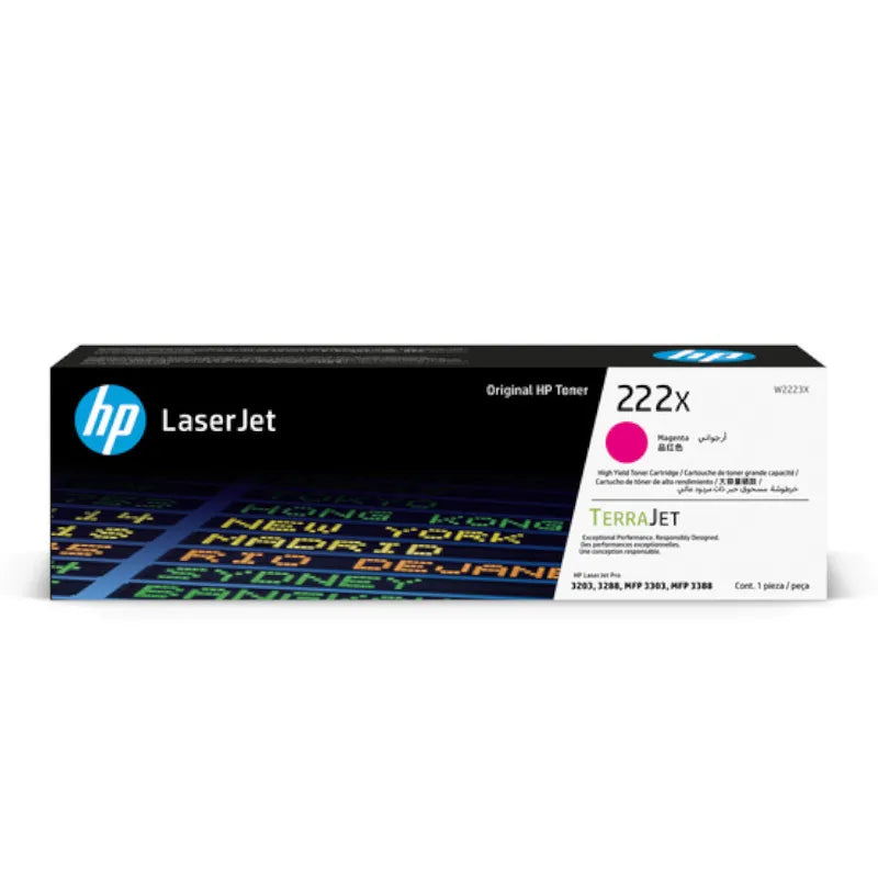 HP 222X High Yield Magenta Original Toner - W2223X