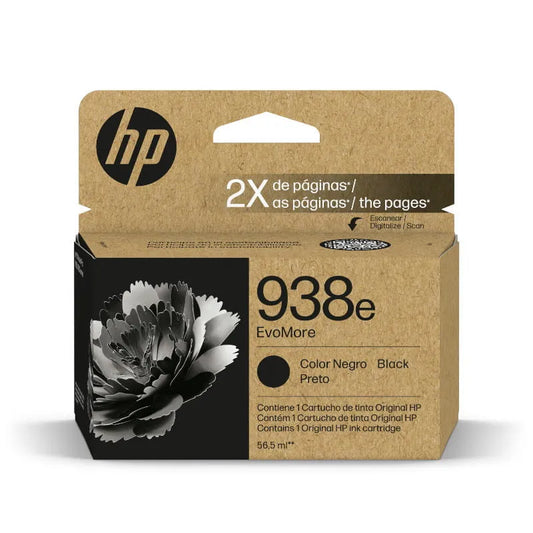 HP 938e High Yield Black Original EvoMore Ink - 4S6Y2PE