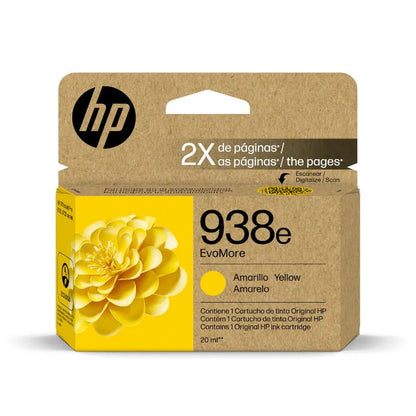 HP 938e High Yield Yellow Original EvoMore Ink - 4S6Y1PE