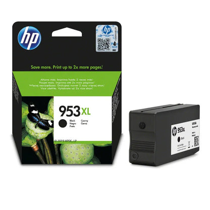 HP 953XL Black 953 Cyan Magenta Yellow Original High Yield Ink Cartridge Multipack - H953XL/953SMP