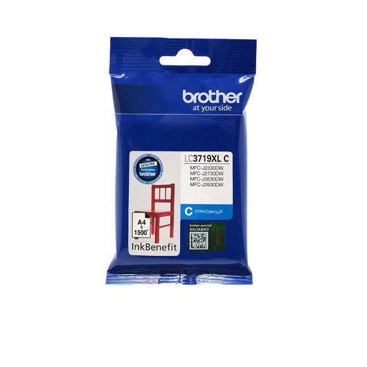 Brother LC3719XLC Cyan High Yield Original Ink - LC-3719XL-C