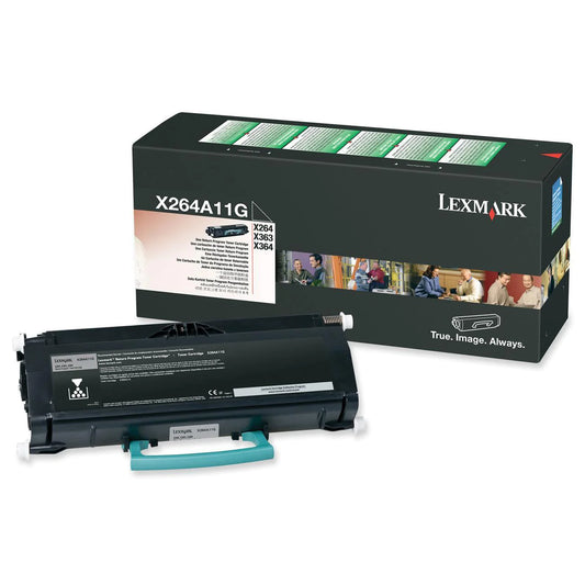 Lexmark X463 toner black - Genuine Lexmark X463A11G Original Toner cartridge