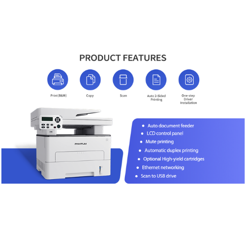 Pantum M7105DN A4 Multifunction Mono Laser Printer