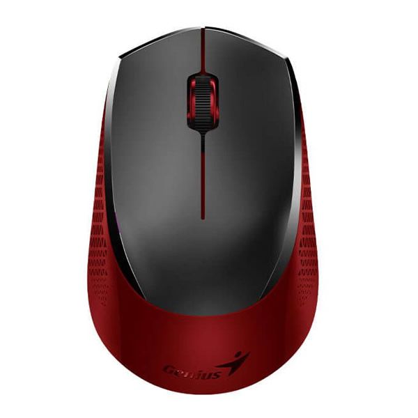 Genius NX-8000S USB Wireless Silent Mouse - Red
