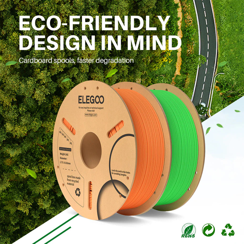 ELEGOO PLA Filament 1.75mm / 1KG with Cardboard Spool