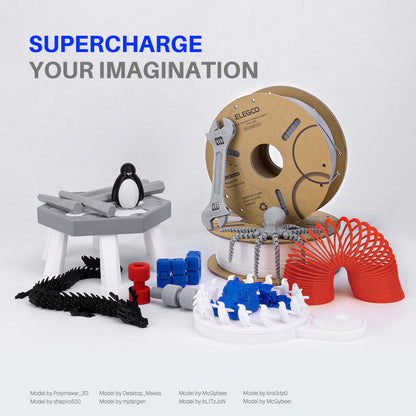 ELEGOO PLA Filament 1.75mm / 1KG with Cardboard Spool