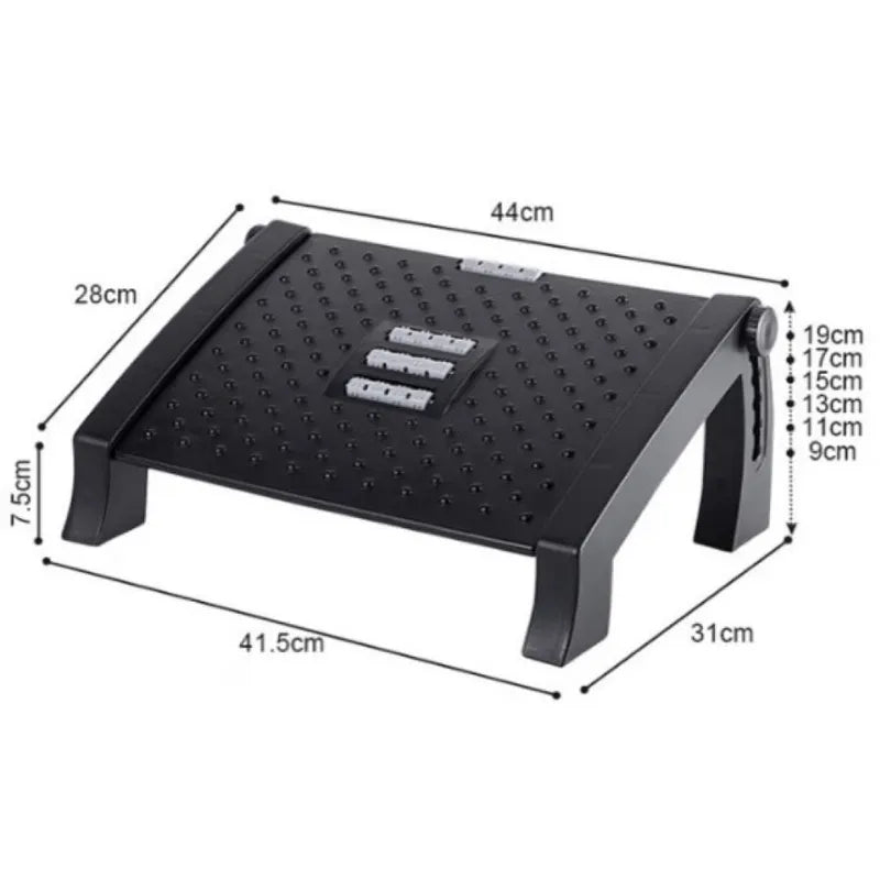 ARORA Adjustable Footrest with Massager