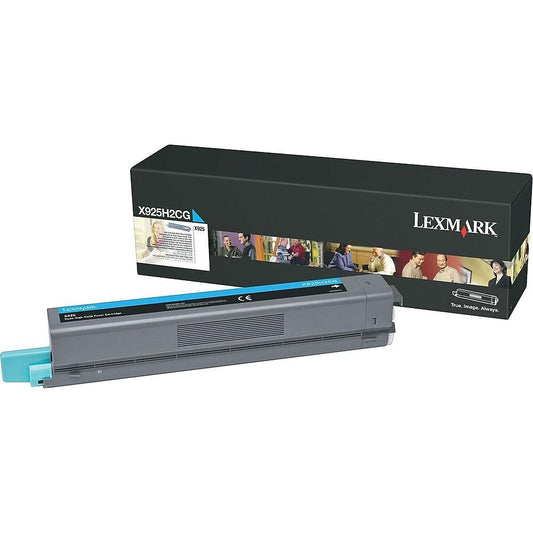 Lexmark X925 toner cyan - Genuine Lexmark X925H2CG Original Toner cartridge