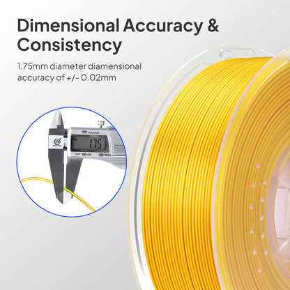 ELEGOO PLA Silk Filament 1.75mm / 1KG with Plastic Spool